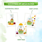 Thumbnail for Mamaearth Ubtan Nourishing Hair Removal Cream With Turmeric & Saffron - Distacart