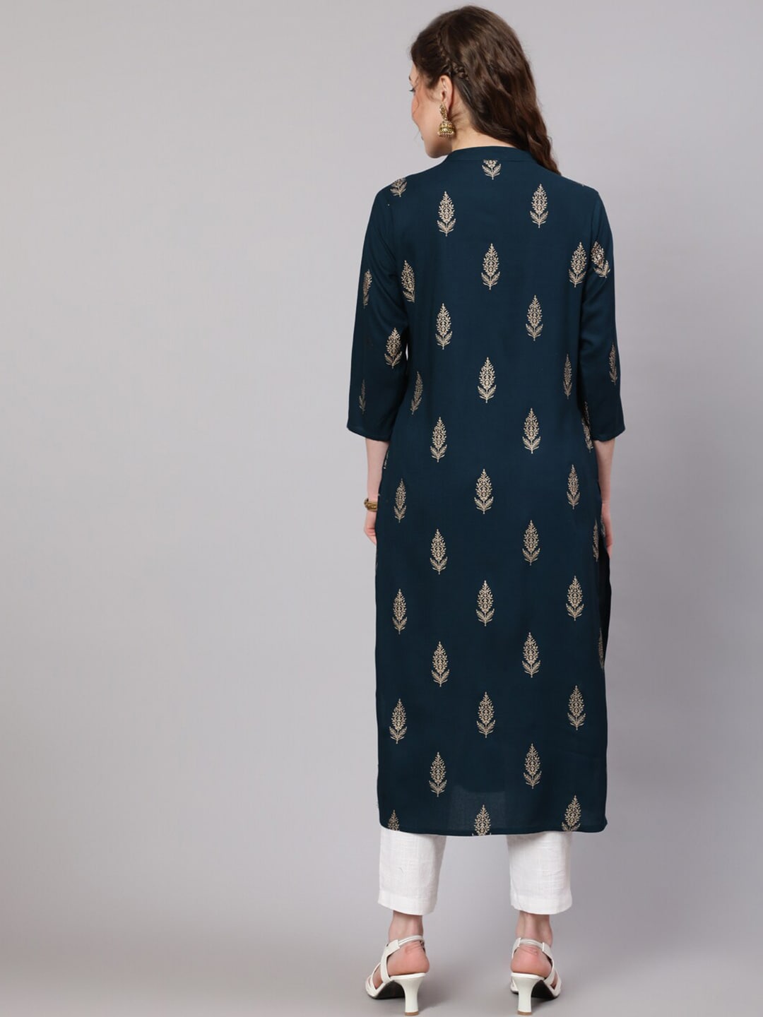 Kalini Women Ethnic Motifs Printed Kurta - Distacart