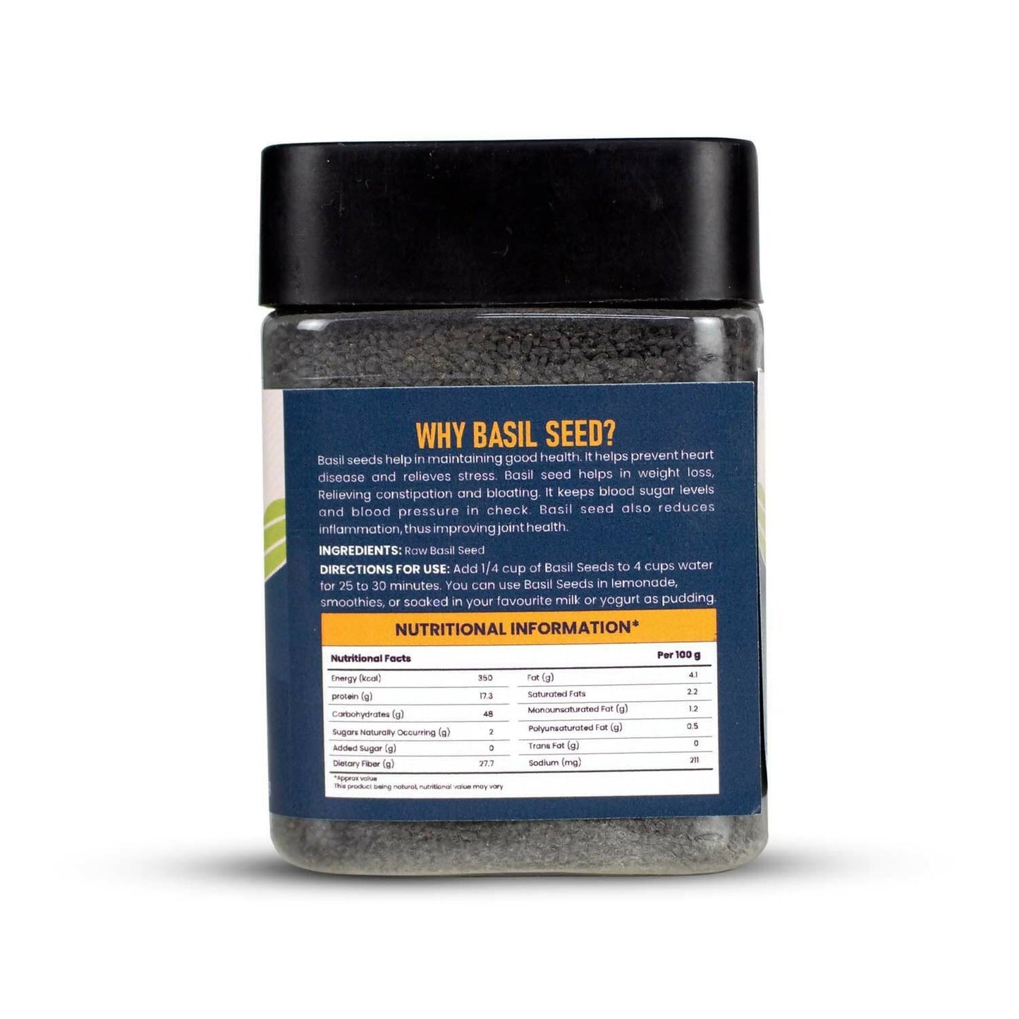 Upaveda Basil Seeds - Distacart