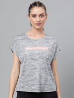 Thumbnail for MKH Typography Printed Extended Sleeves Dri-FIT Relaxed Fit Sports T-shirt - Distacart