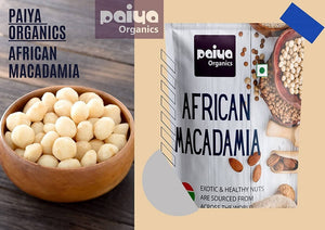 Paiya Organics Lebanese Pine Nuts + African Macadamia Nuts Combo - Distacart