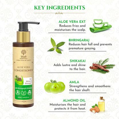 Khadi Essentials Aloe Vera Conditioner - Distacart