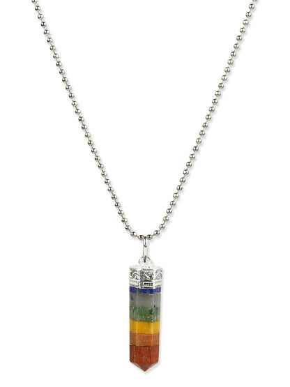 Silver-Plated Necklace - Ruby Raang - Distacart