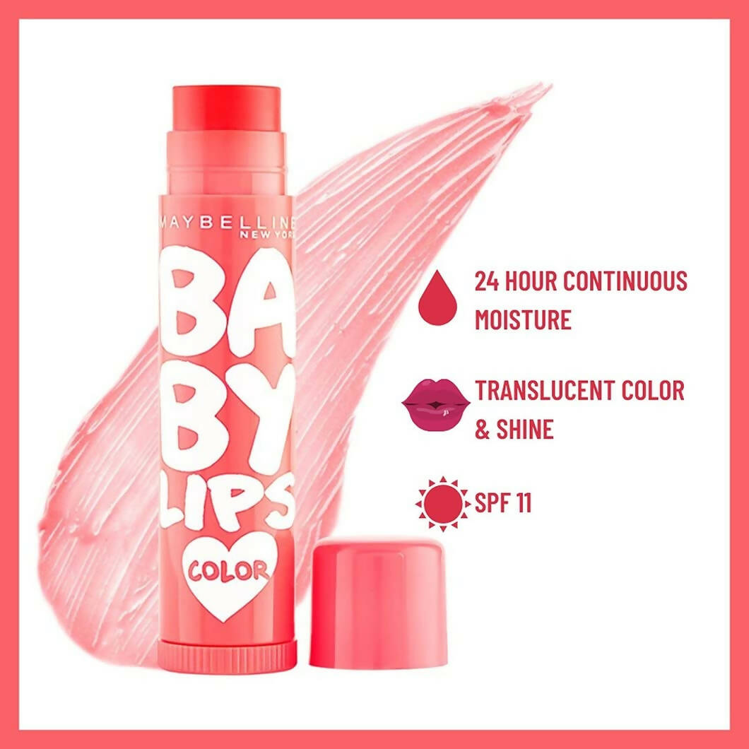 Maybelline New York Cherry Kiss Baby Lip Balm - Distacart