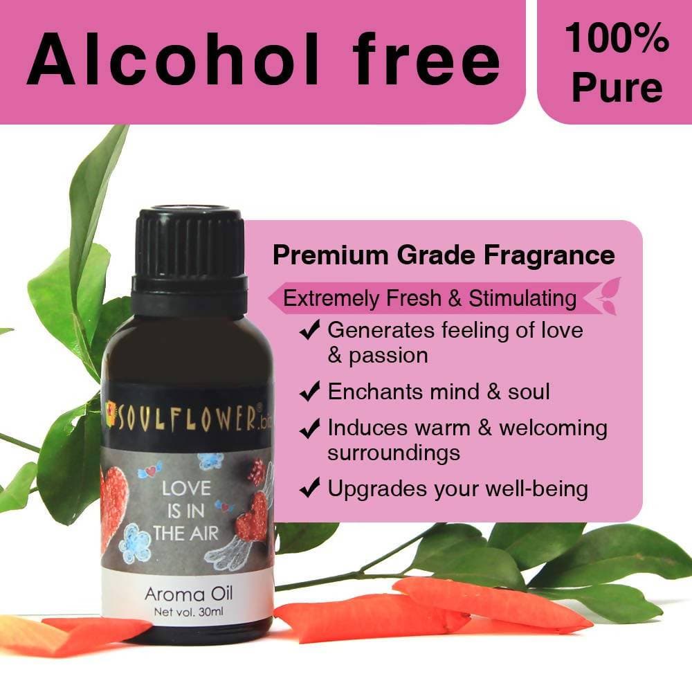 Soulflower Love Is In The Air Aroma Oil - Distacart