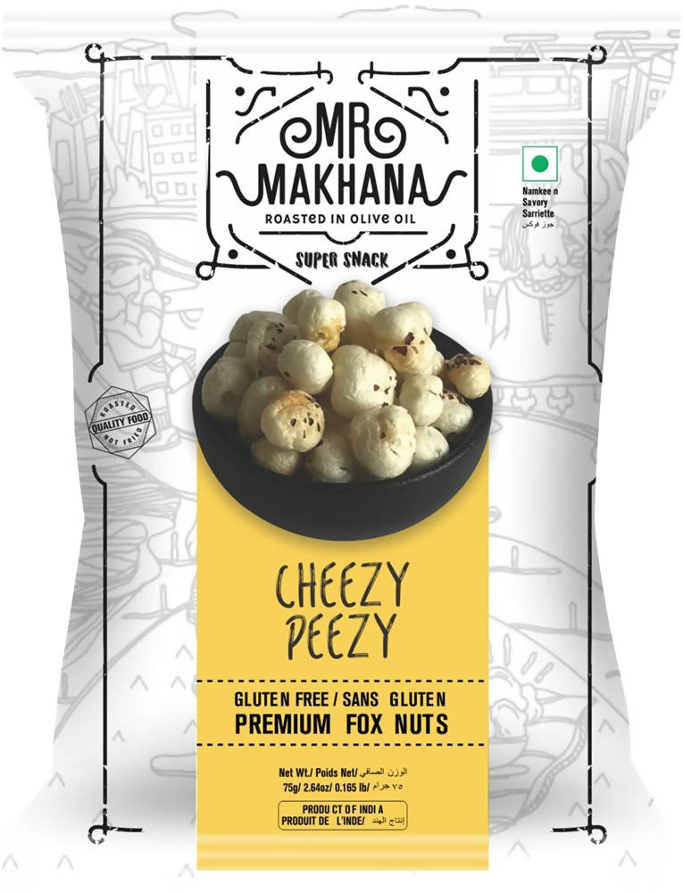 Mr. Makhana Super Snack Cheezy Peezy