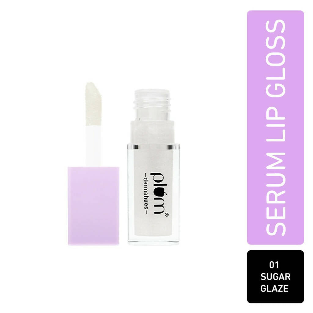 Plum Keep It Glossy Serum Lip Gloss 01 Sugar Glaze - Distacart