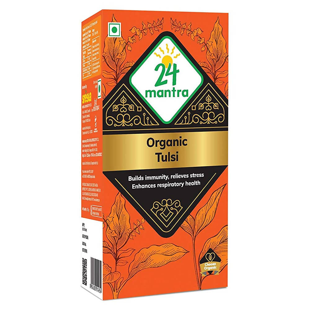 24 Mantra Organic Tulsi Tea Powder - Distacart