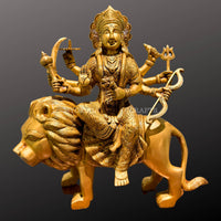 Thumbnail for Brass Durga Idol - Distacart