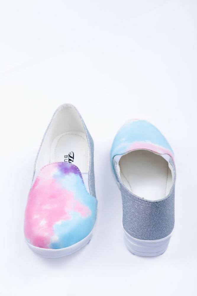 Tiny Bugs Girls Multi Color Prited Flat Casual Wear Ballerinas - Multi Color - Distacart