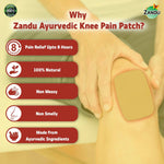 Thumbnail for Zandu Ayurvedic Knee Pain Relief Patch - Distacart