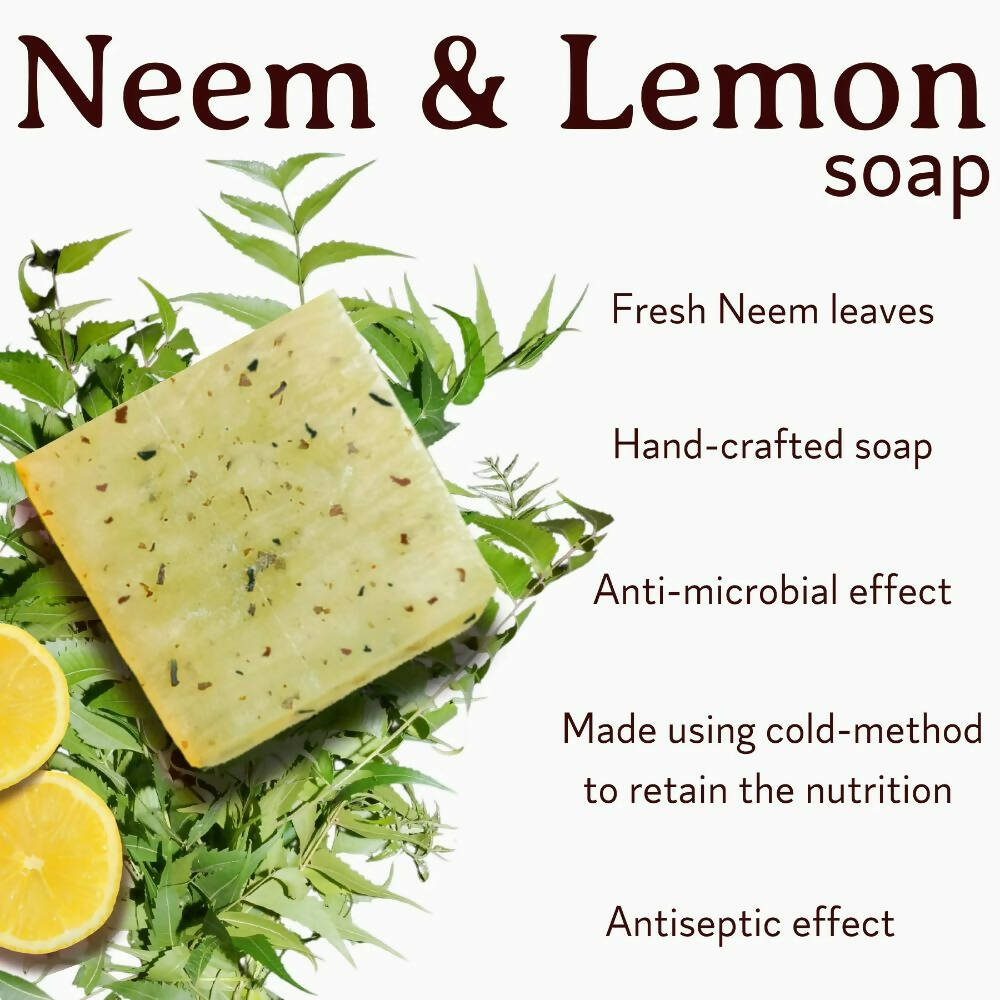 Mitti Se Neem & Lemon Handcrafted Soap - Distacart
