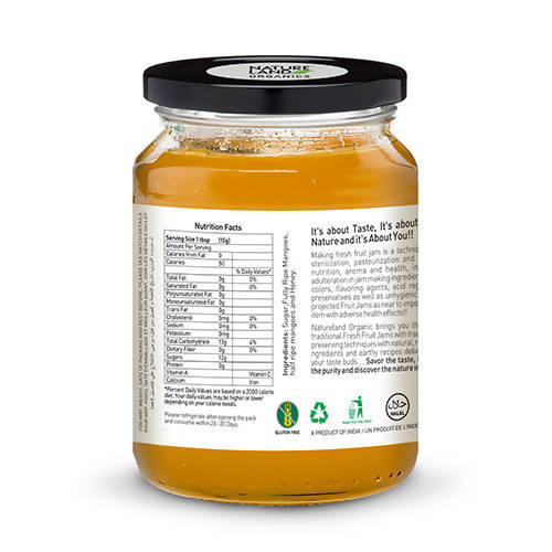 Nature Land Organics Mango Jam - Distacart
