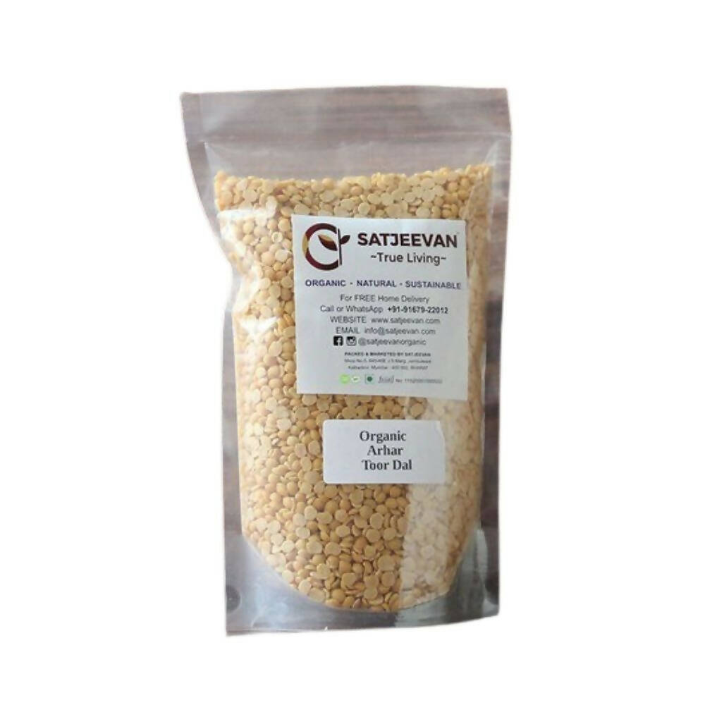 Satjeevan Organic Arhar Toor Dal - Distacart