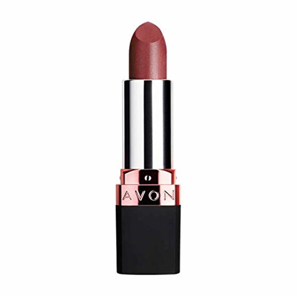 Avon True Color Velvet Luminosity Metallic Matte Lipstick - Cocoa Beam - Distacart