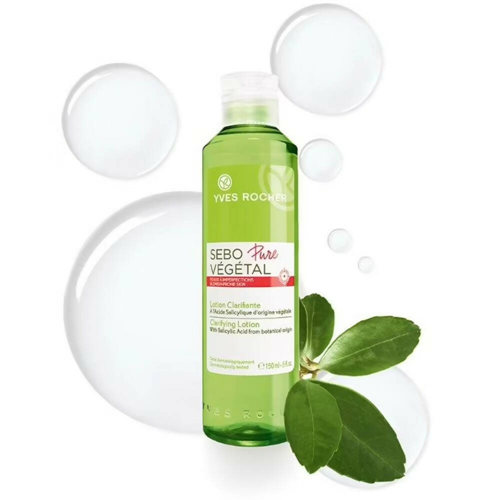 Yves Rocher Sebo Pure Vegetal Clarifying Lotion - Distacart