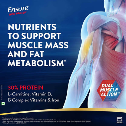 Ensure High Protein Drink for Physically Active Adults - Vanilla - Distacart