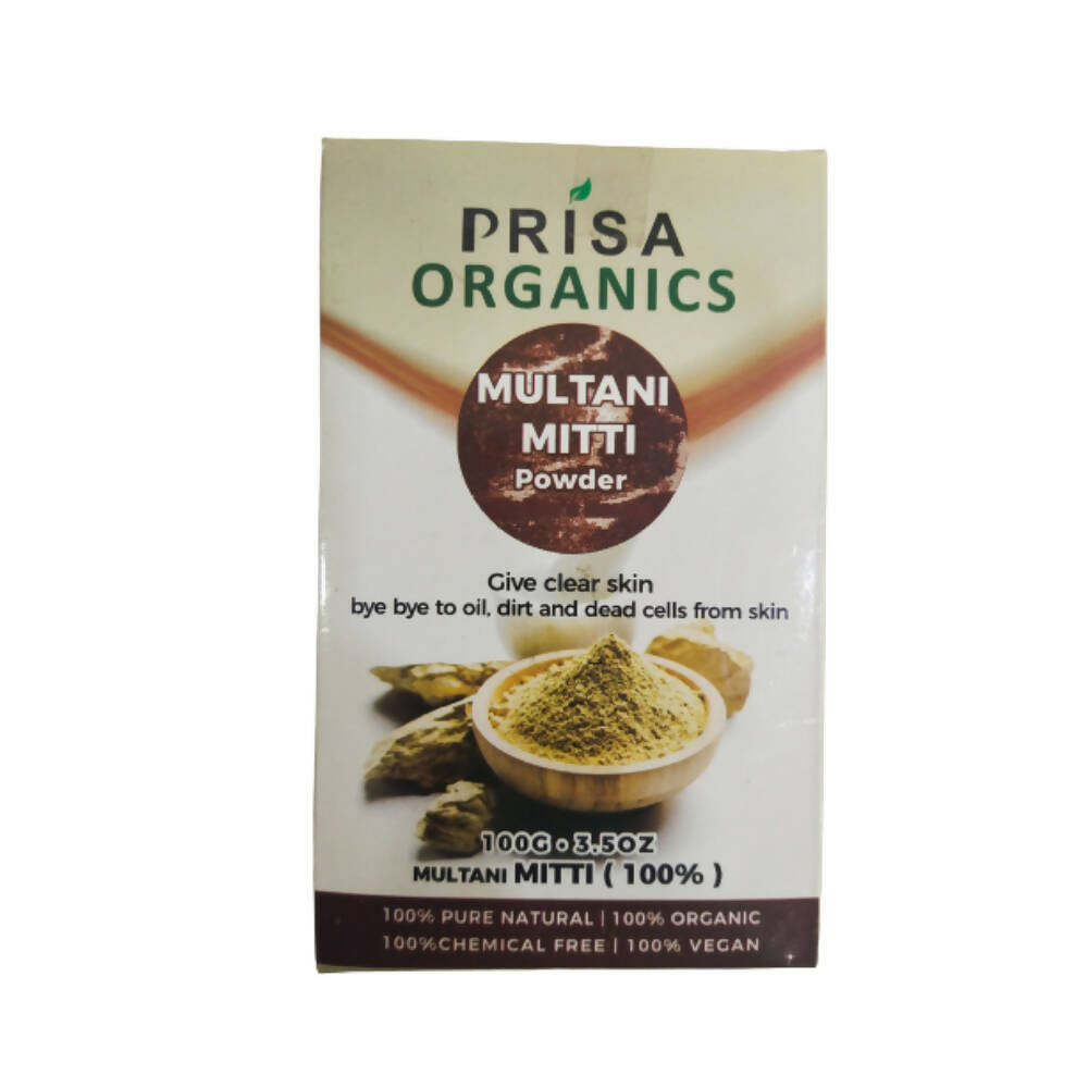 Prisa Organics Multani Mitti Powder - Distacart