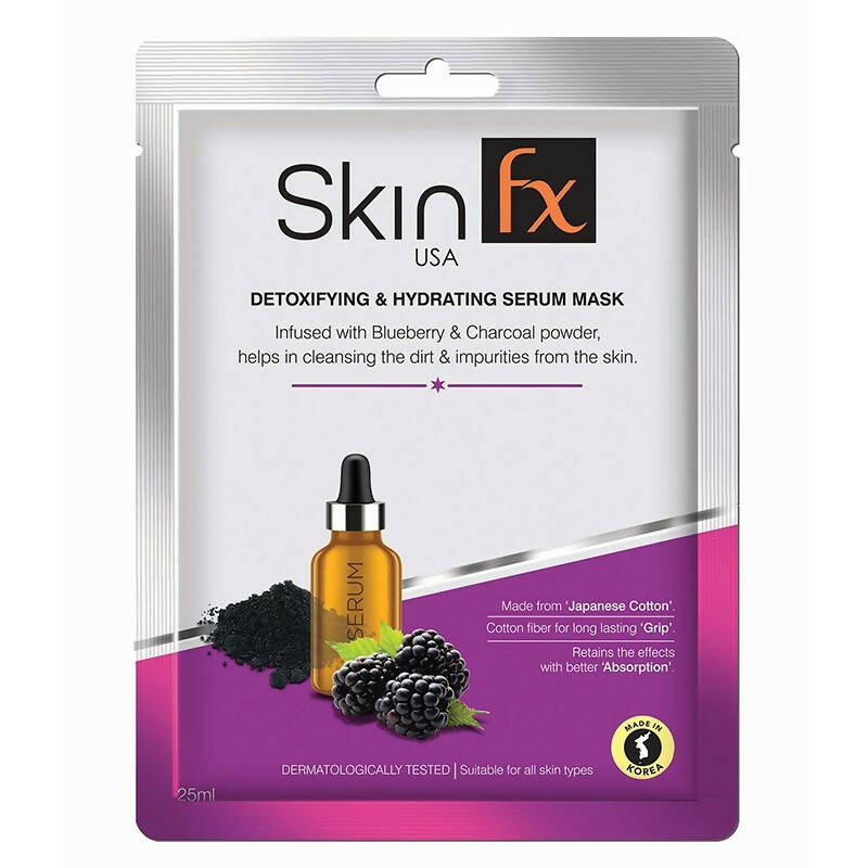 Skin Fx Detoxifying & Hydrating Serum Mask - Distacart