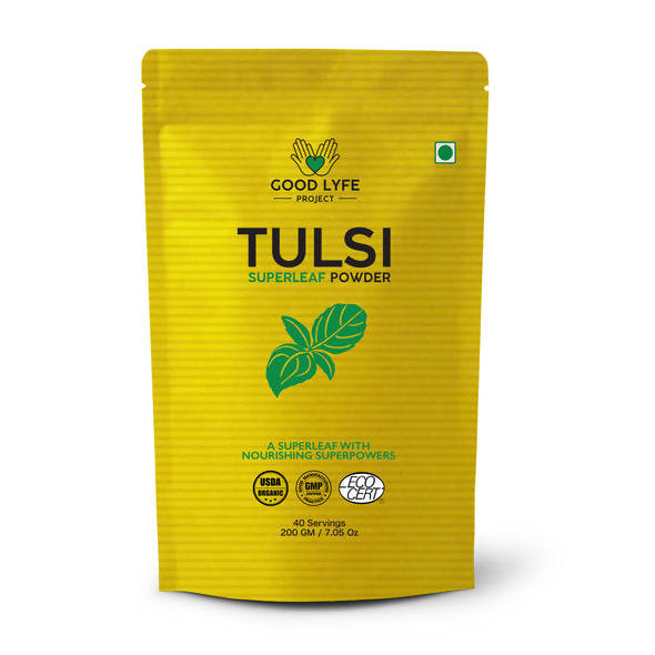 Good Lyfe Project Organic Tulsi Superleaf Powder