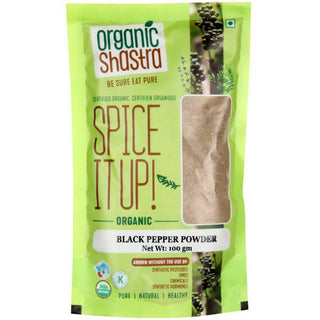 Organic Shastra Black Pepper Powder - Distacart