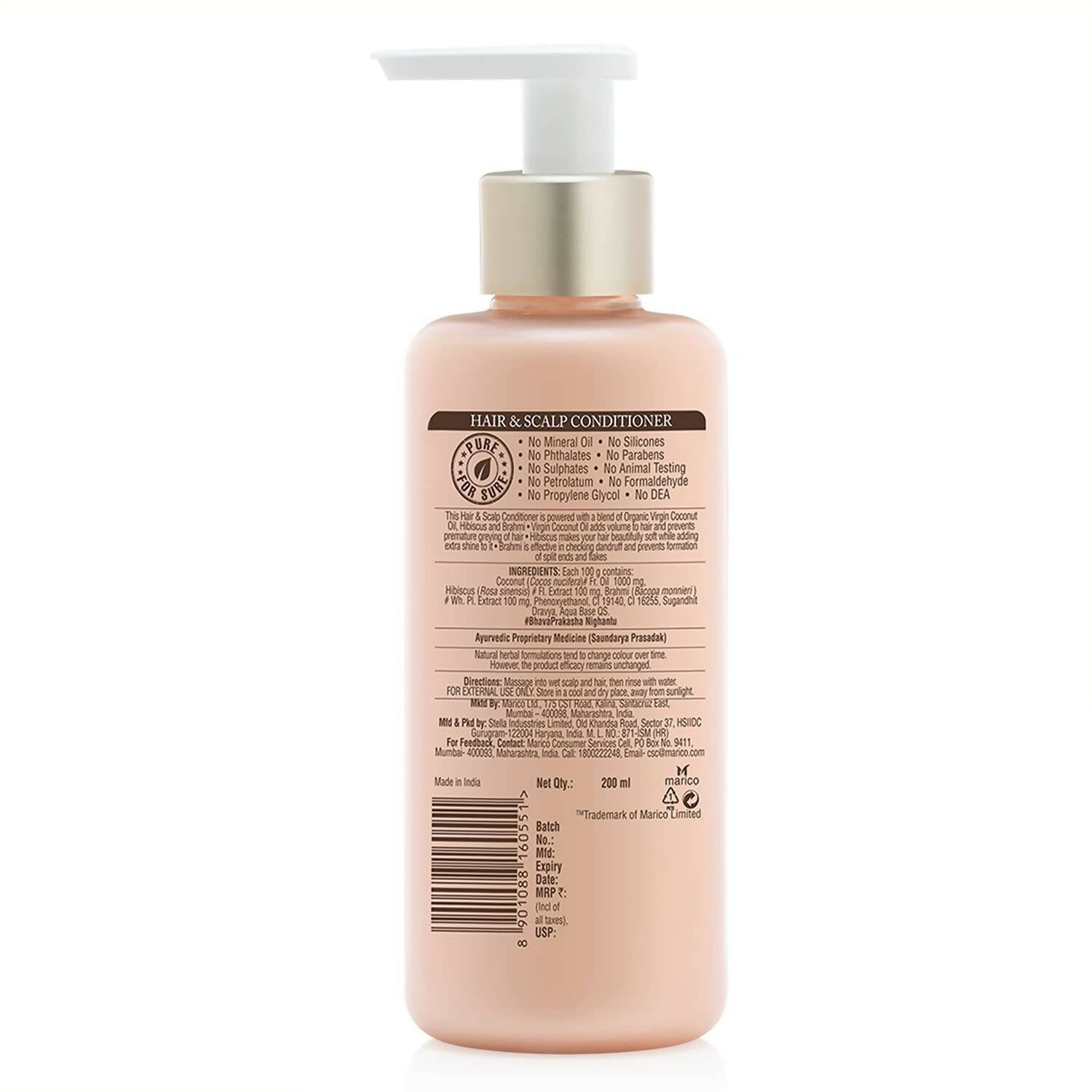 Coco Soul Hair & Scalp Conditioner with Coconut, Hibiscus & Brahmi - Distacart