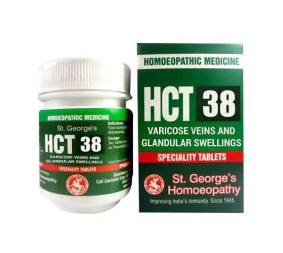 St. George's Homeopathy HCT 38 Tablets