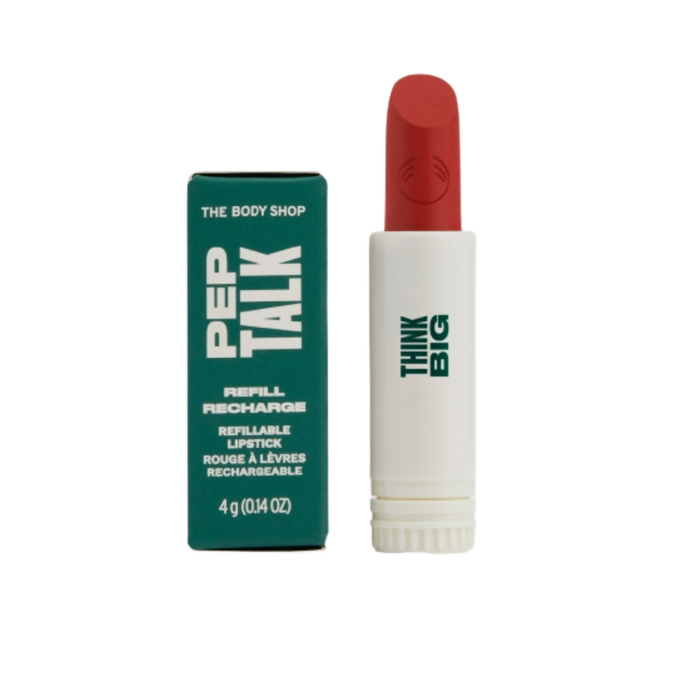 The Body Shop Peptalk Lipstick Bullet Refill - Think Big - Distacart