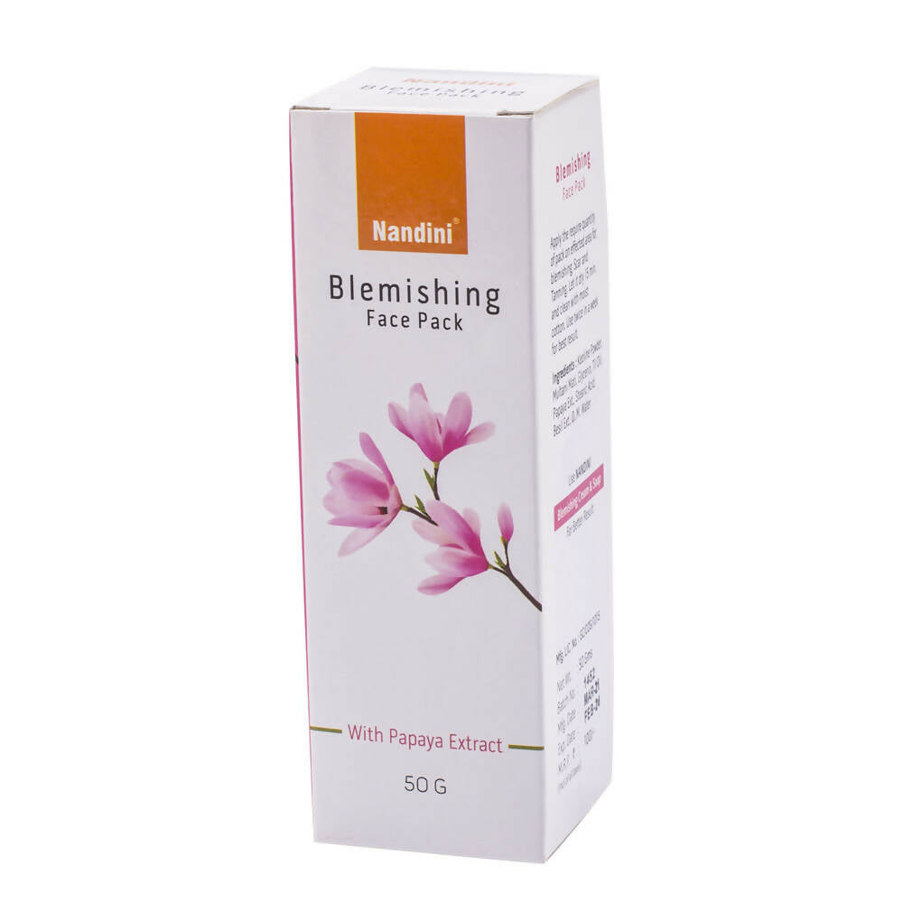 Nandini Herbal Blemishing Face Pack - Distacart