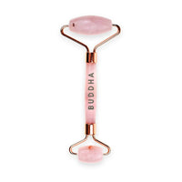Thumbnail for Buddha Natural M African Rose Quartz Face Roller - Helps To Reduce Puffiness Massager - Distacart