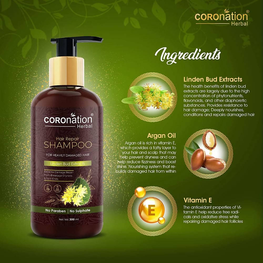Coronation Herbal Hair Repair Shampoo - Distacart