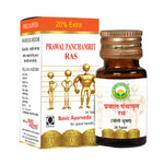 Thumbnail for Basic Ayurveda Prawal Panchamrit Ras Tablet