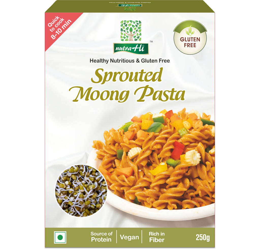 NutraHi Sprouted Moong Pasta - Distacart
