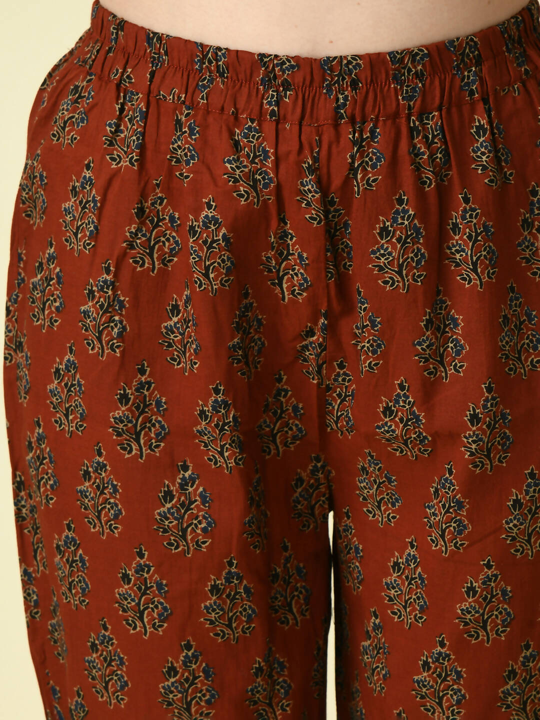 Myshka Women's Multi A-Line Kurta & Trousers - Distacart