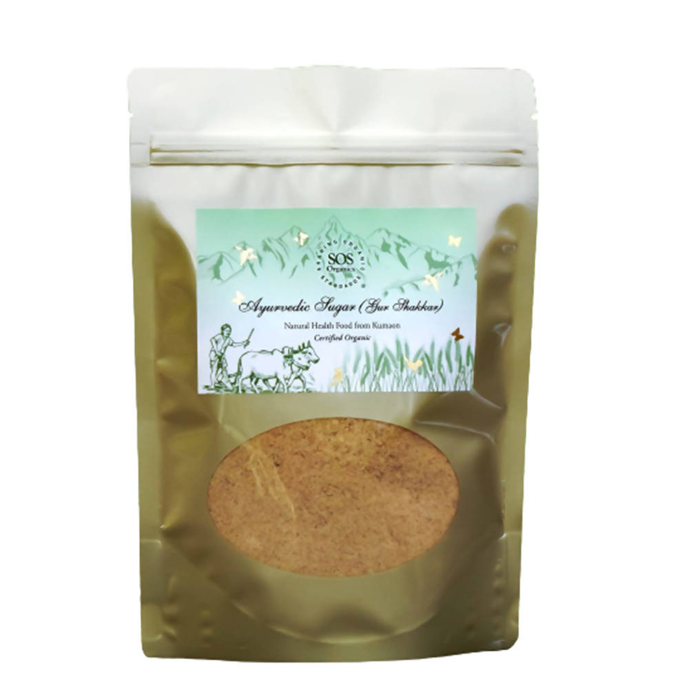 SOS Organics Ayurvedic Sugar (Gur Shakkar) - Distacart