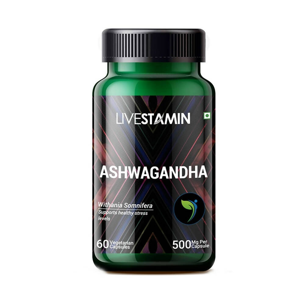 Livestamin Ashwagandha Capsules - Distacart