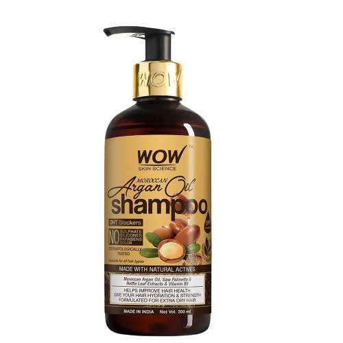 Wow Skin Science Moroccan Argan Oil Shampoo - Distacart