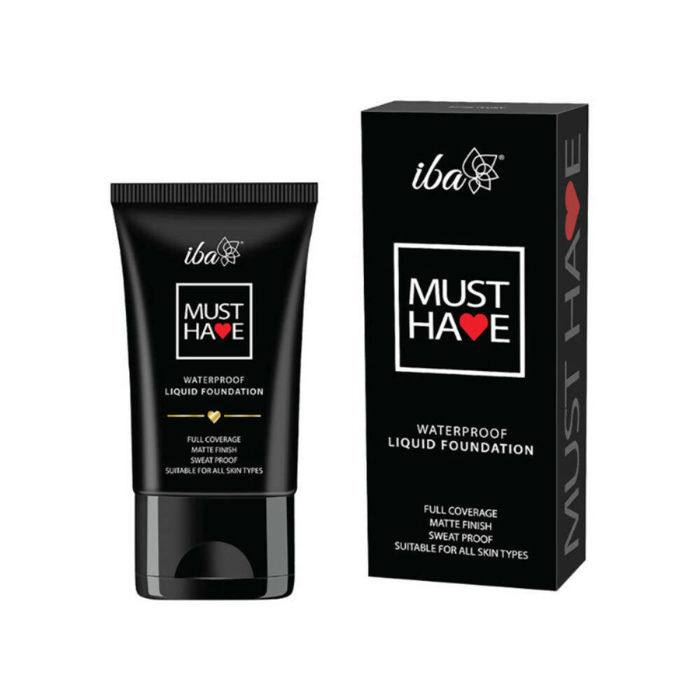 Iba Must Have Waterproof Liquid Foundation - Pure Ivory - Distacart