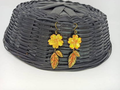 Terracotta Beautiful Autumn Flower Hangings
