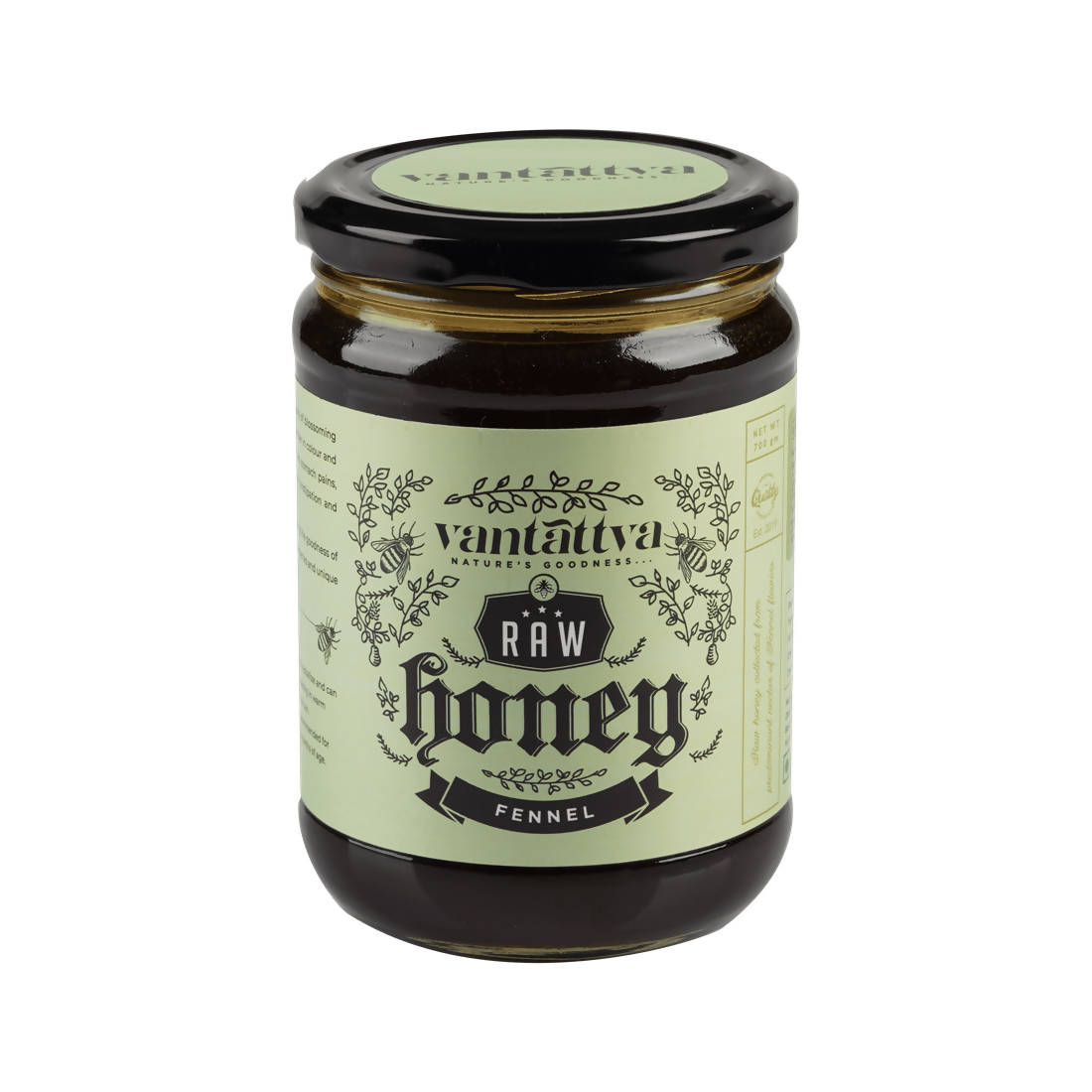 Vantattva Nature's Goodness Fennel Raw Honey - Distacart