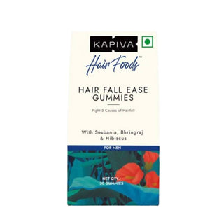 Kapiva Ayurveda Hairfall Ease Gummies For Men - Distacart