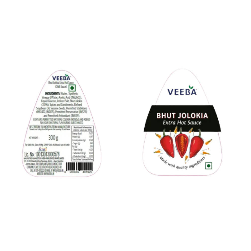 Veeba Bhut Jolokia Extra Hot Sauce