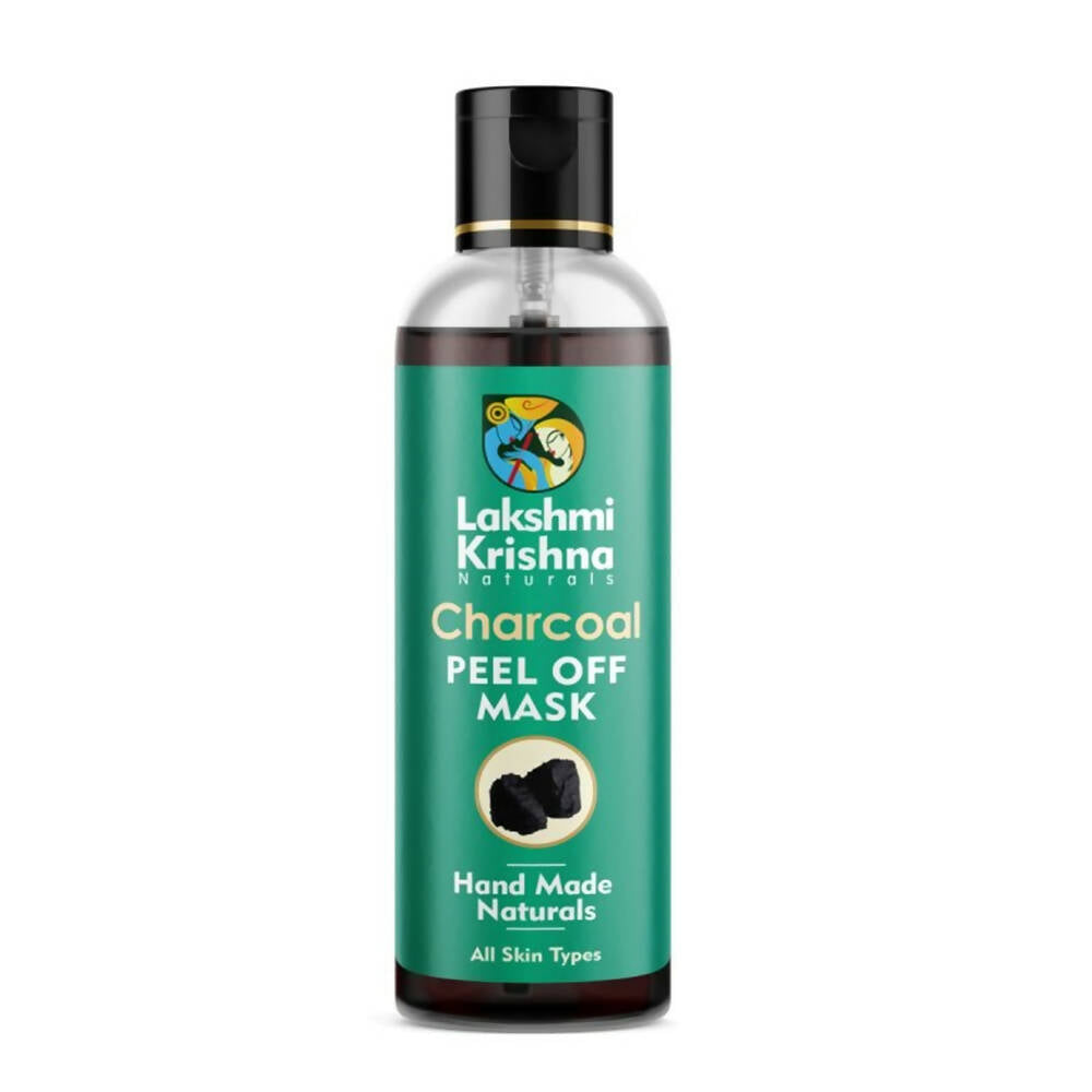 Lakshmi Krishna Naturals Charcoal Peel Off Mask - Distacart