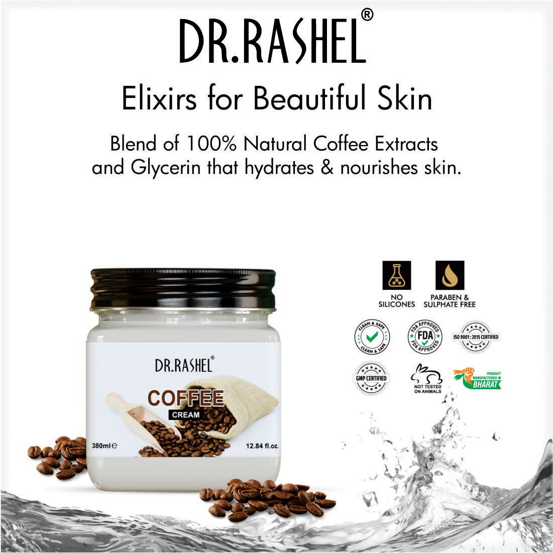 Dr.Rashel Coffee Cream For Face And Body - Distacart