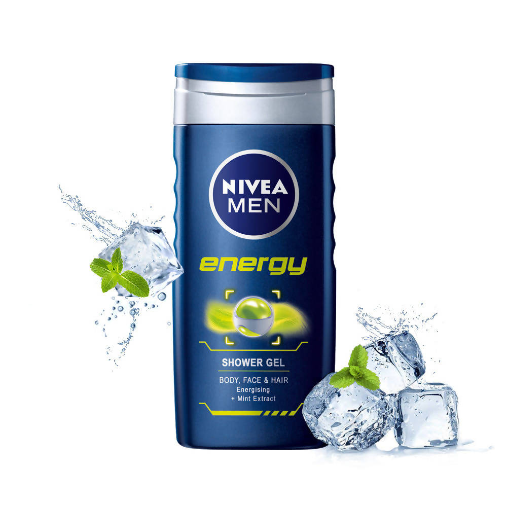 Nivea Men Energy Shower Gel With Mint Extracts