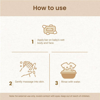 Mother Sparsh Plant Powered Natural Baby Soap
