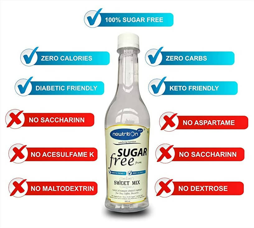Newtrition Plus Sugar Free Sweet Mix Syrup