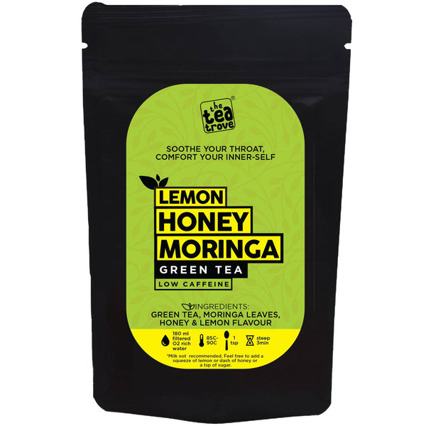 The Tea Trove - Lemon Honey Moringa Green Tea
