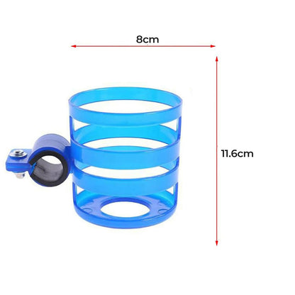 Safe-O-Kid Universal Stroller Cup Holder, Carrying Milk Bottle, Stroller/Pram For Baby, Blue - Distacart