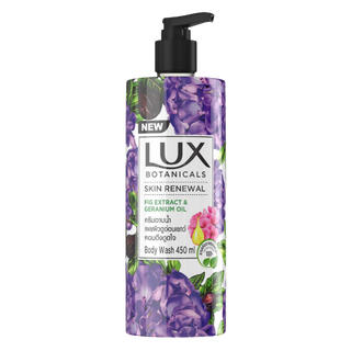 Lux Botanicals Skin Renewal Body Wash with Fig Extract & Geranium Oil - Distacart